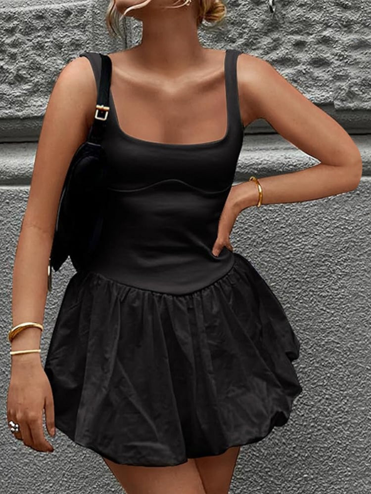 Minimalist Sleeveless Mini Dress Newgew Dresses