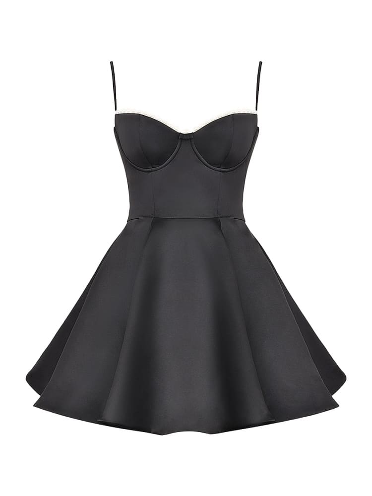 Black Tulle Mini Dress Newgew Dresses
