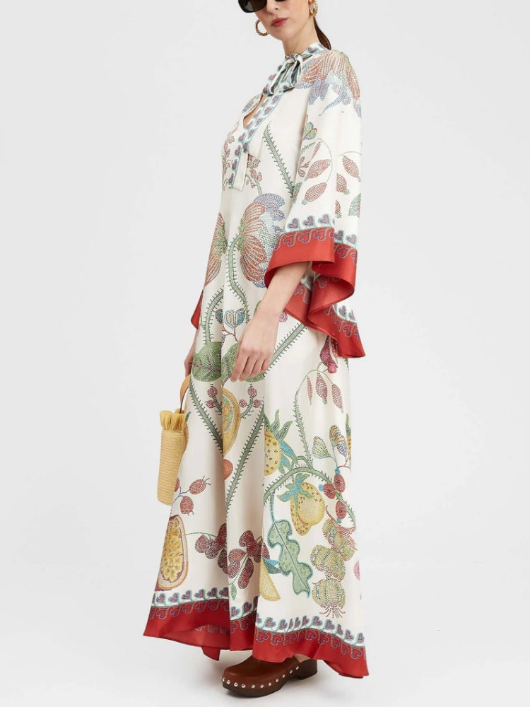 Magnifico Printed Maxi Dress Newgew Dresses