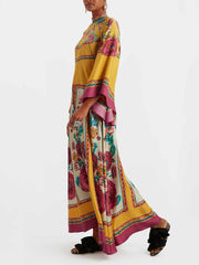 Magnifico Printed Maxi Dress - Marigold Newgew Dresses