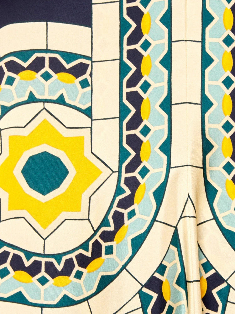 Magnifico Printed Maxi Dress - Blue Newgew Dresses