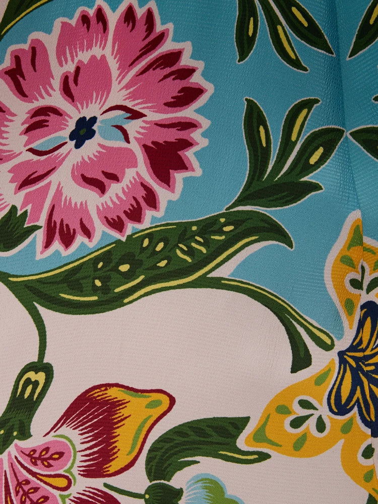 Magnifico Printed Maxi Dress - Pebbled Sable Newgew Dresses