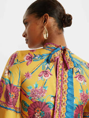 Magnifico Printed Maxi Dress - Marigold Newgew Dresses