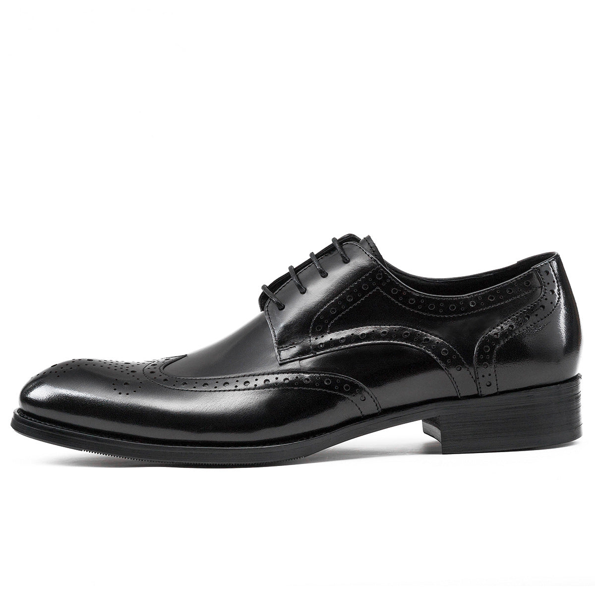 Men Classic Embossing Leather Oxford Shoes Newgew Shoes