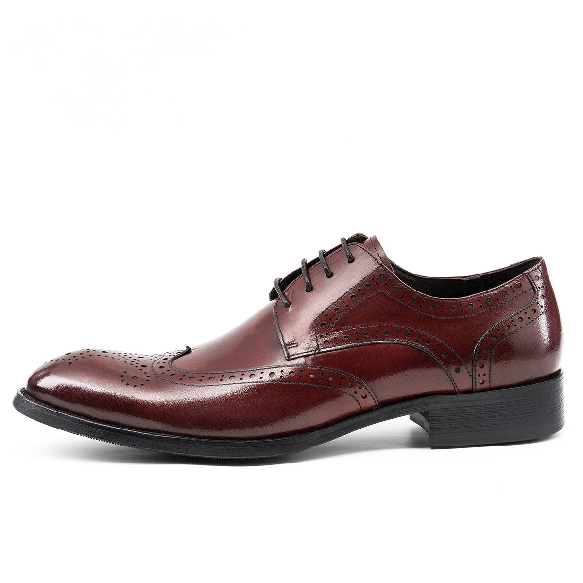Men Classic Embossing Leather Oxford Shoes Newgew Shoes