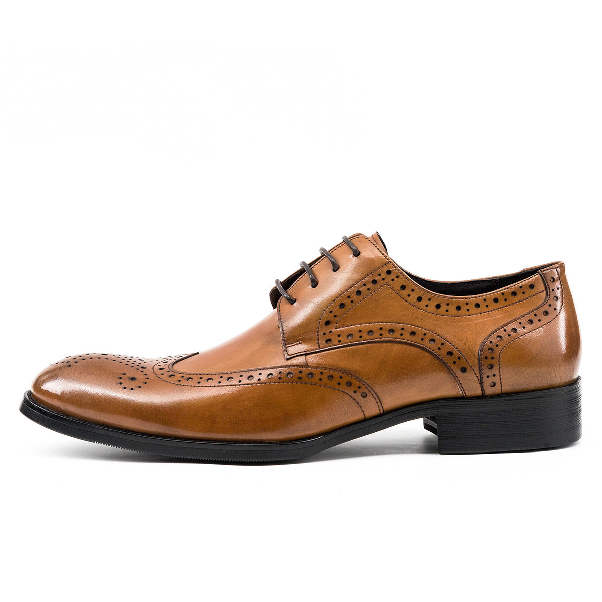 Men Classic Embossing Leather Oxford Shoes Newgew Shoes