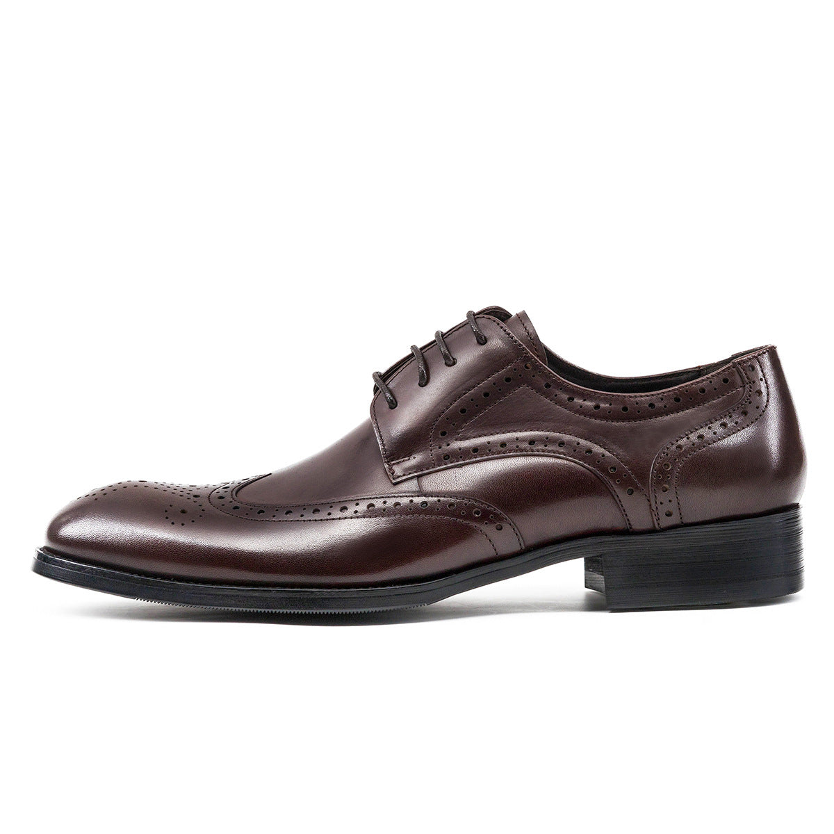 Men Classic Embossing Leather Oxford Shoes Newgew Shoes