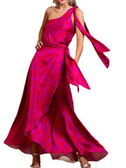 Fashion Elegant Sleeveless Solid Color Gown Dress Newgew Dresses