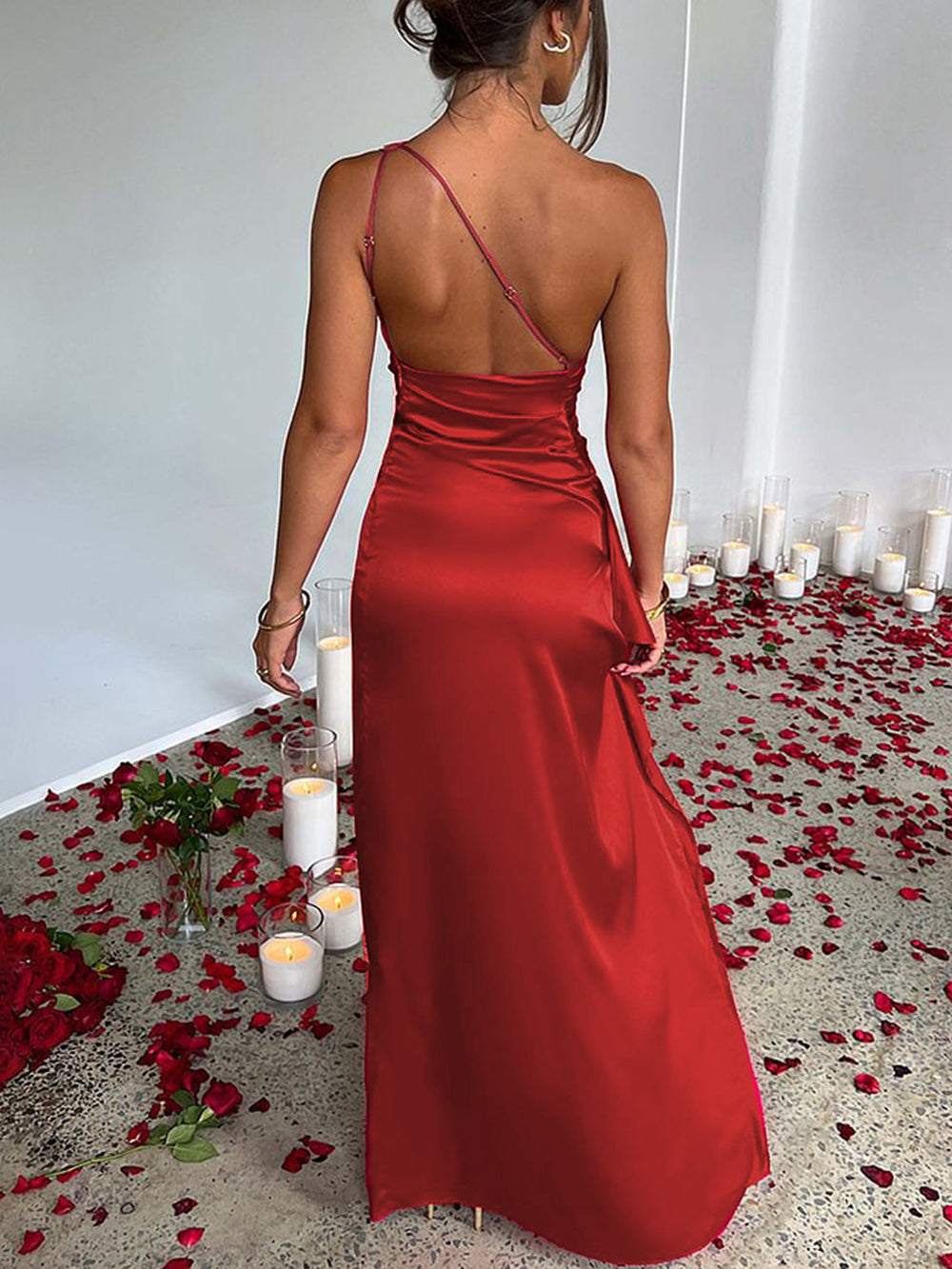 Sleeveless Open Back Slim Maxi Dress Newgew Dresses