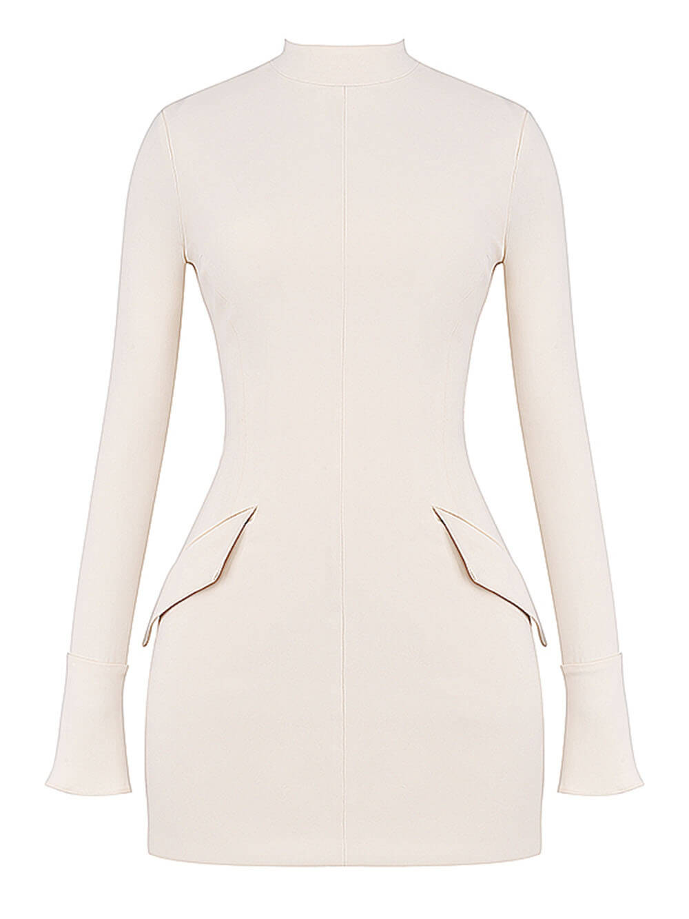 Vintage Cream Mini Dress Newgew Dresses