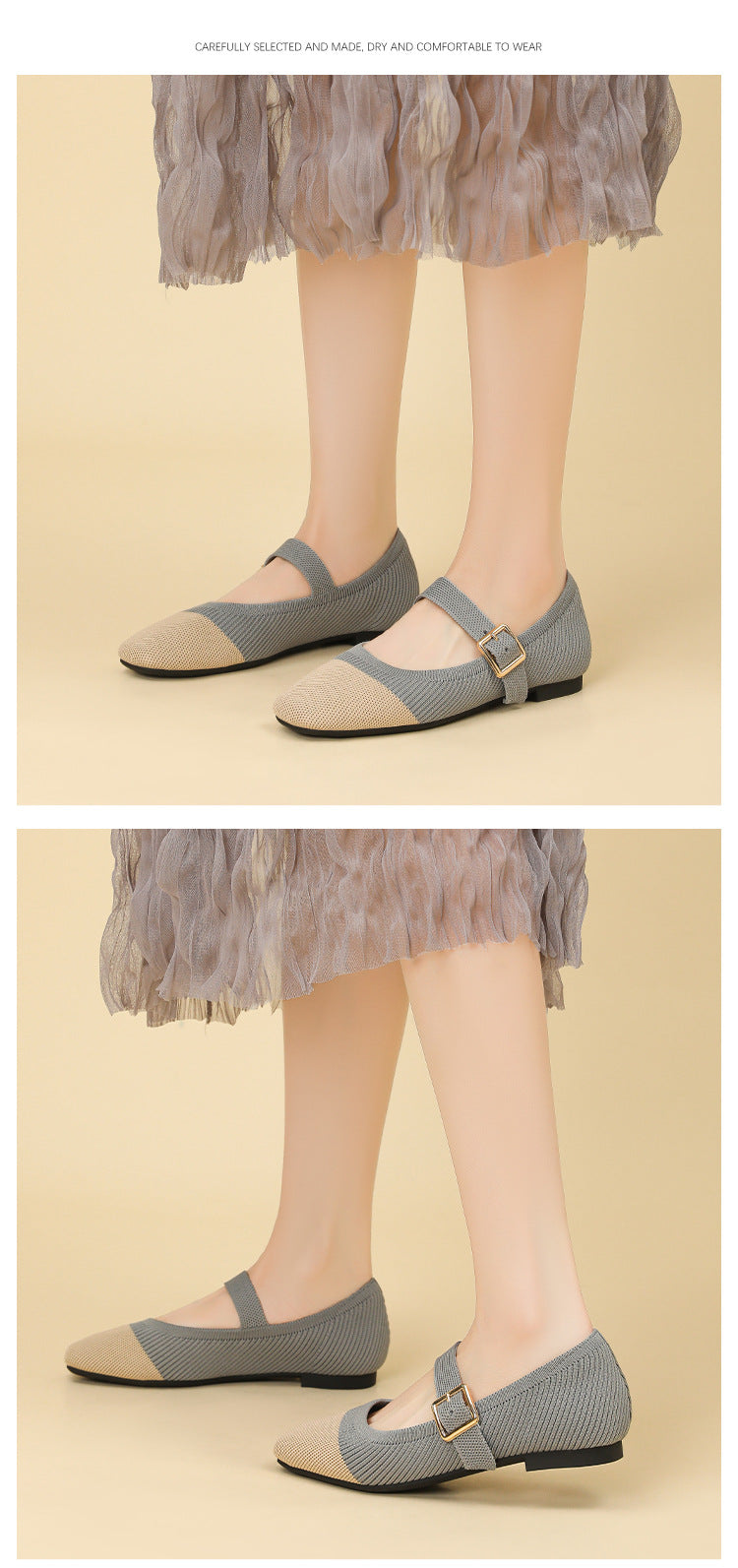 Strapless Woven Mary Jane Shoes NEW GEW