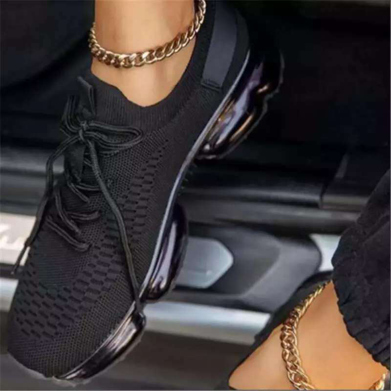 Casual Sportswear Patchwork Solid Color Closed Sport Running Shoes NewGew