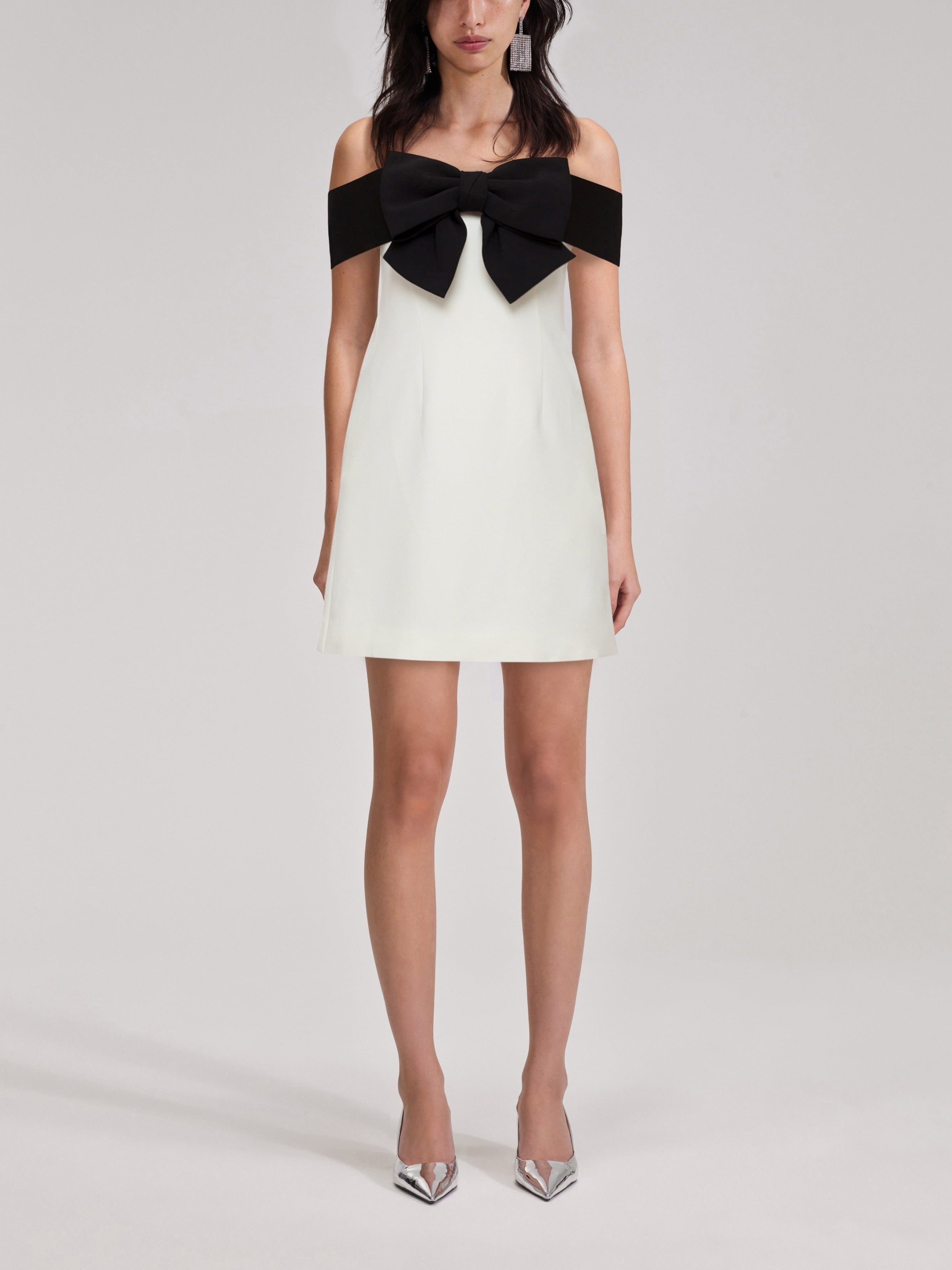 Off Shoulder Bow Dress Newgew Dresses
