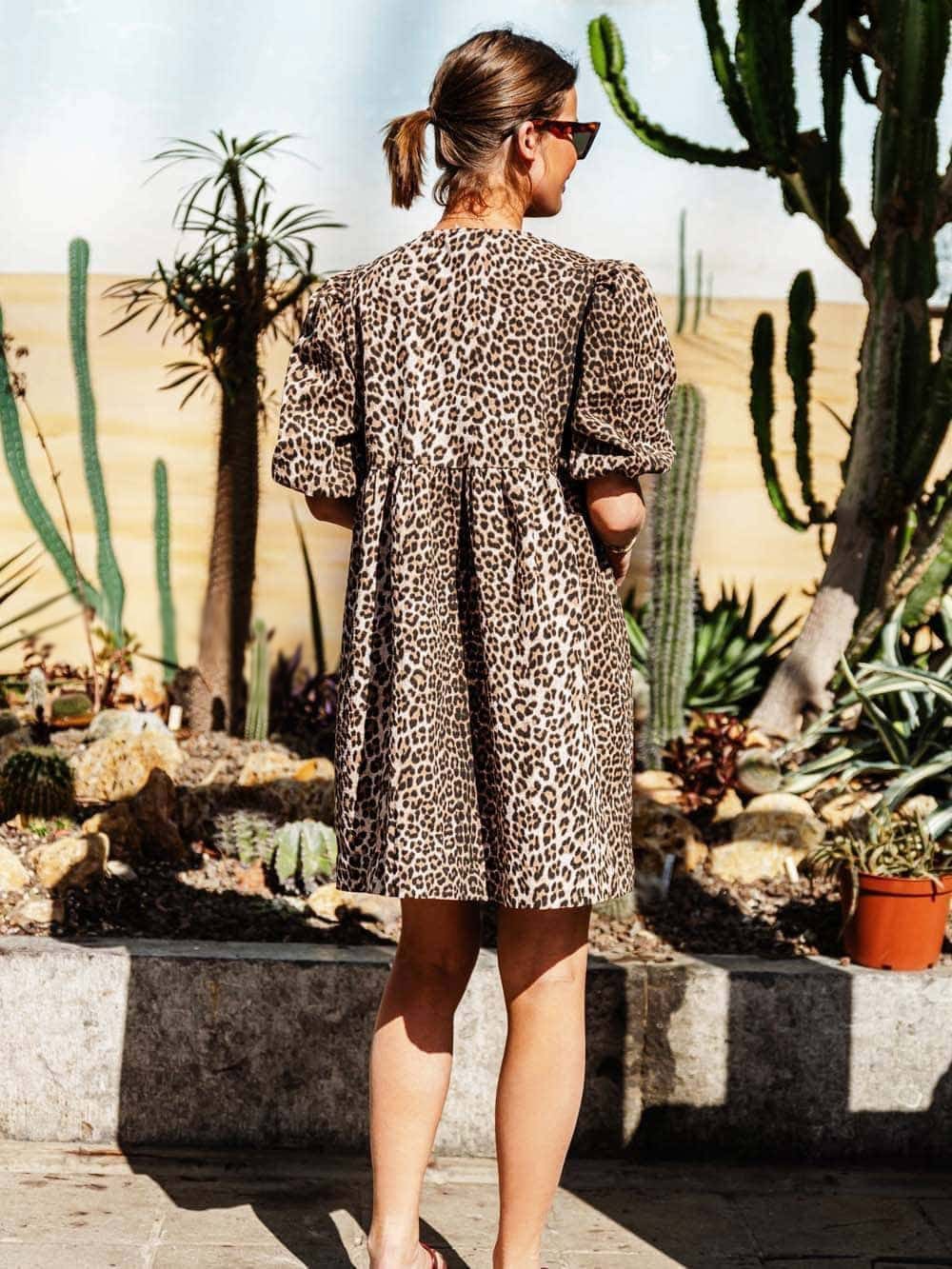 Freya Dress Leopard Newgew Dresses