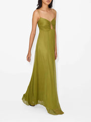 Flou Olive Morea Maxi Dress Newgew Dresses