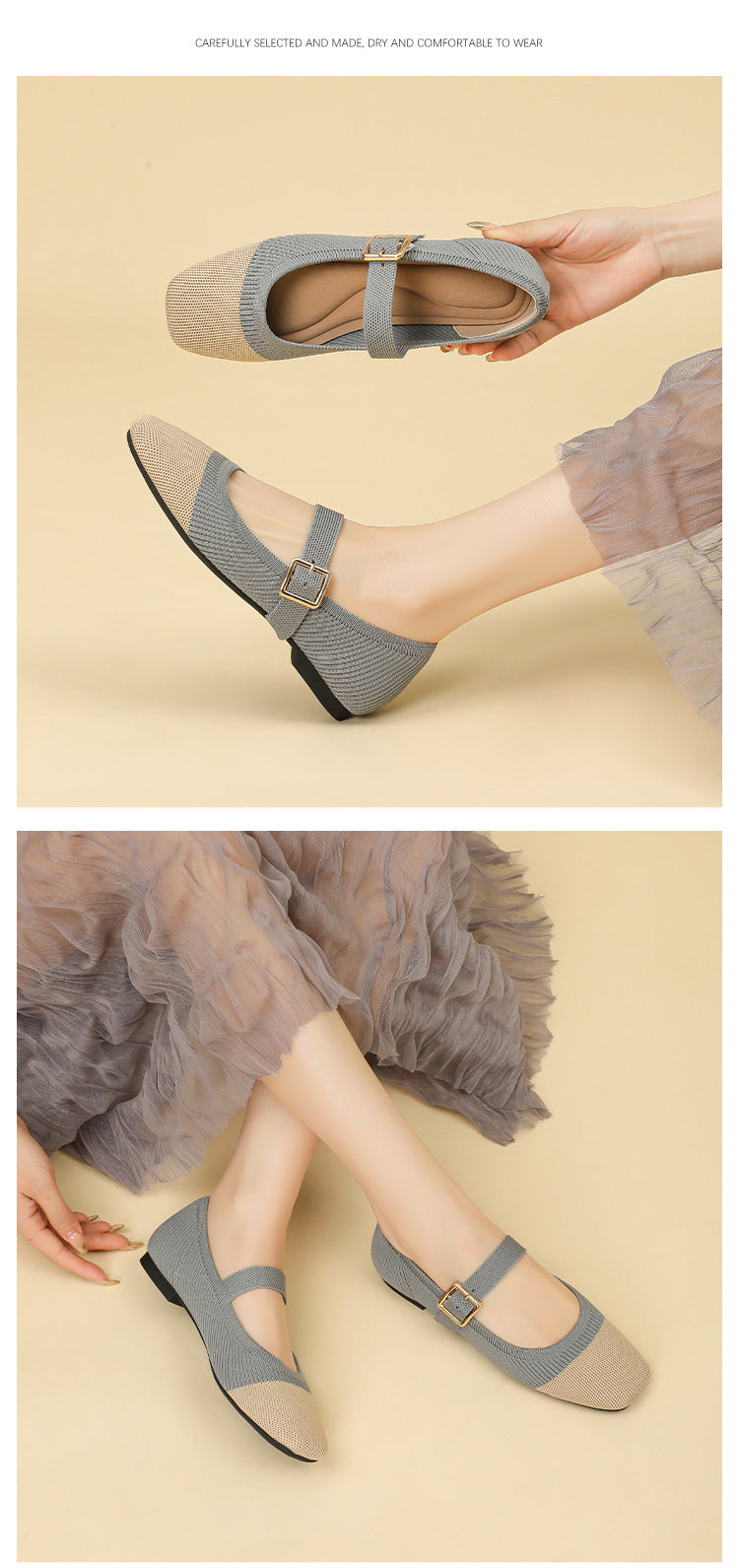 Strapless Woven Mary Jane Shoes NEW GEW
