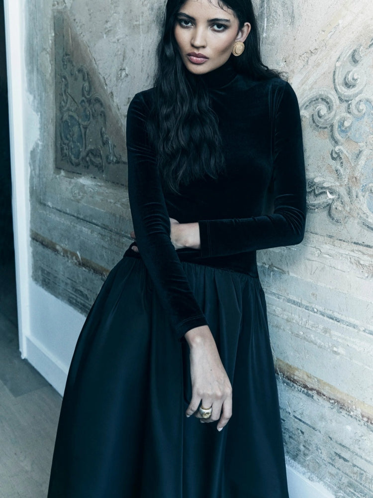 Florienne Long Sleeve Maxi Dress Newgew Dresses