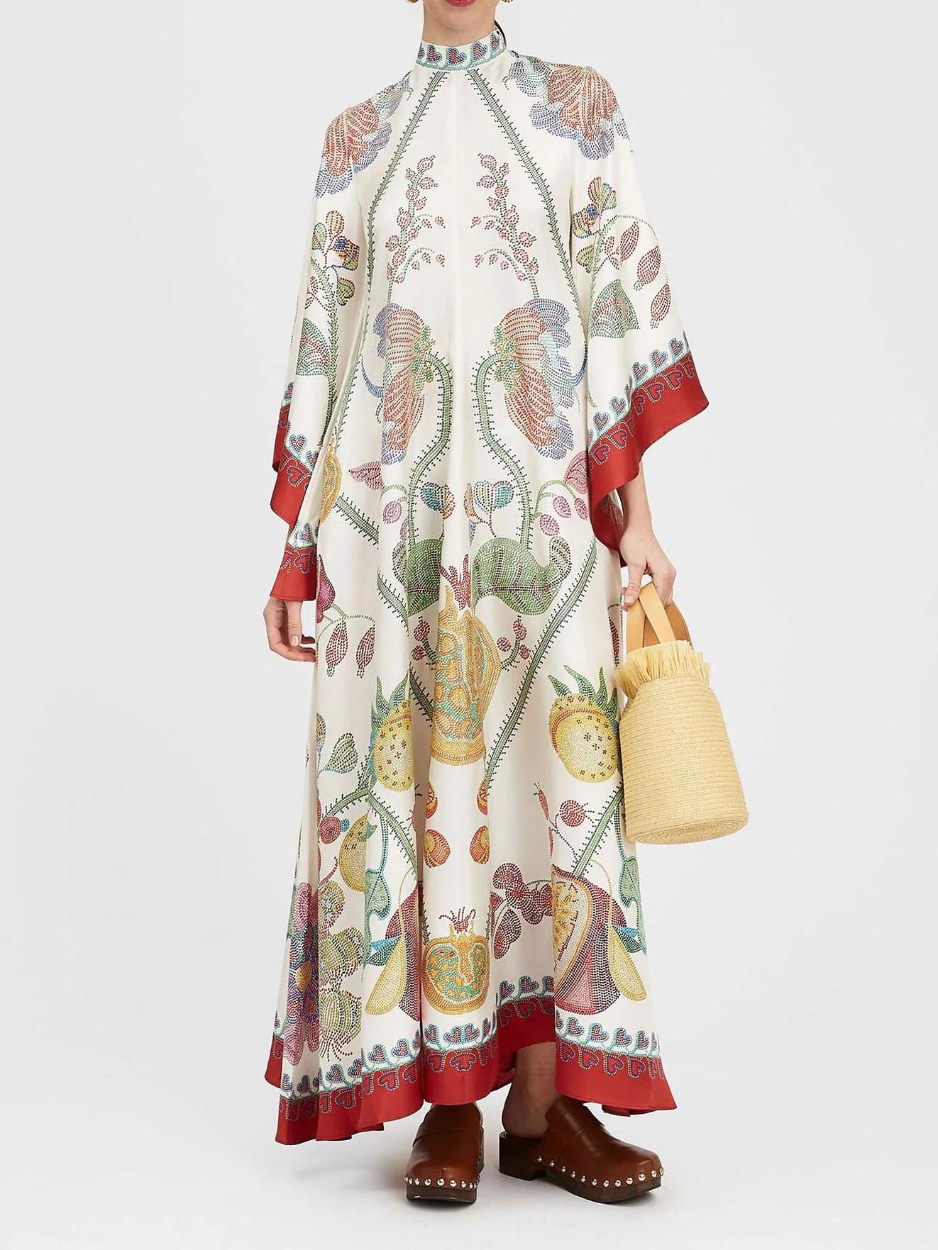 Magnifico Printed Maxi Dress Newgew Dresses