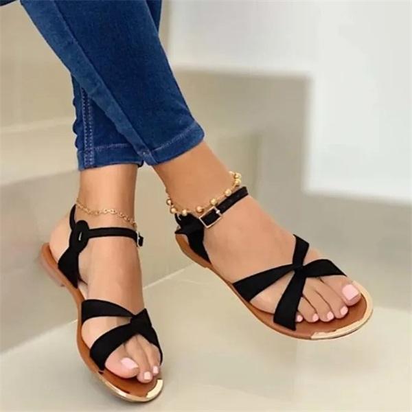 Women Simple Flat Commuter Sandals NewGew