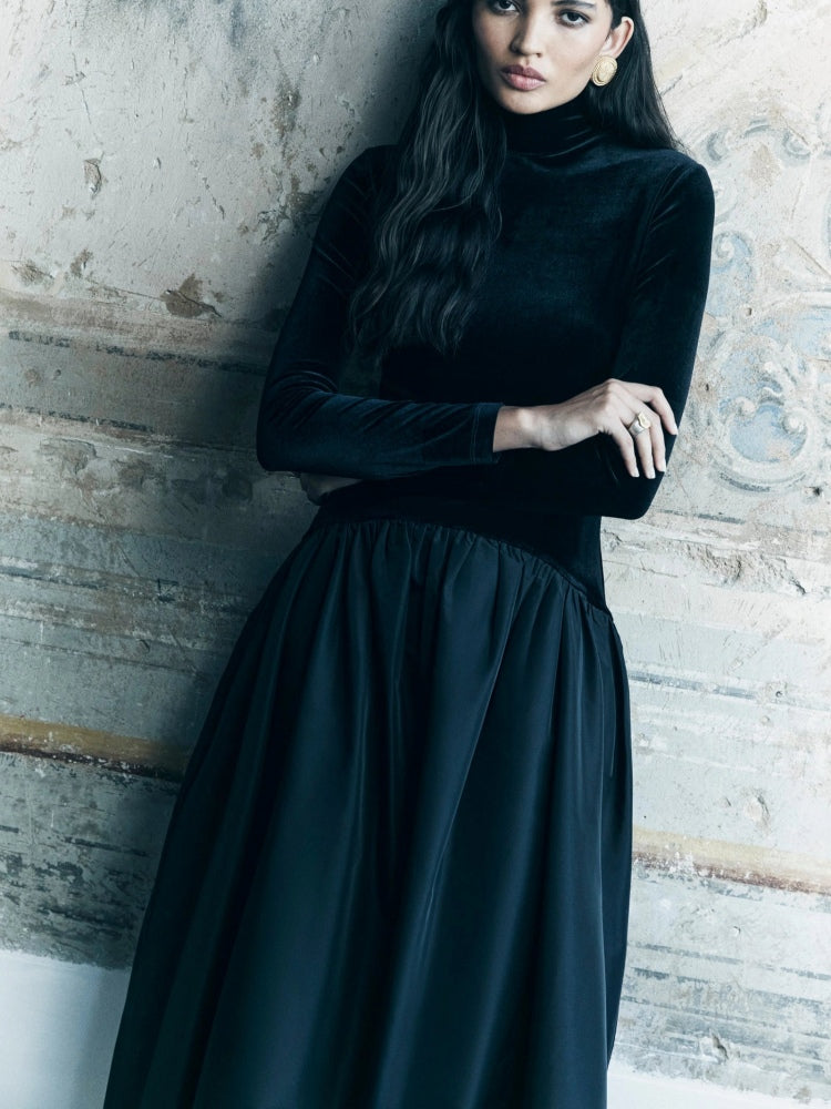 Florienne Long Sleeve Maxi Dress Newgew Dresses