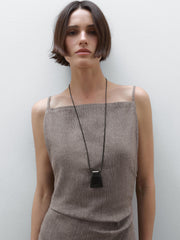 Flowy Square Neck Midi Dress Newgew Dresses