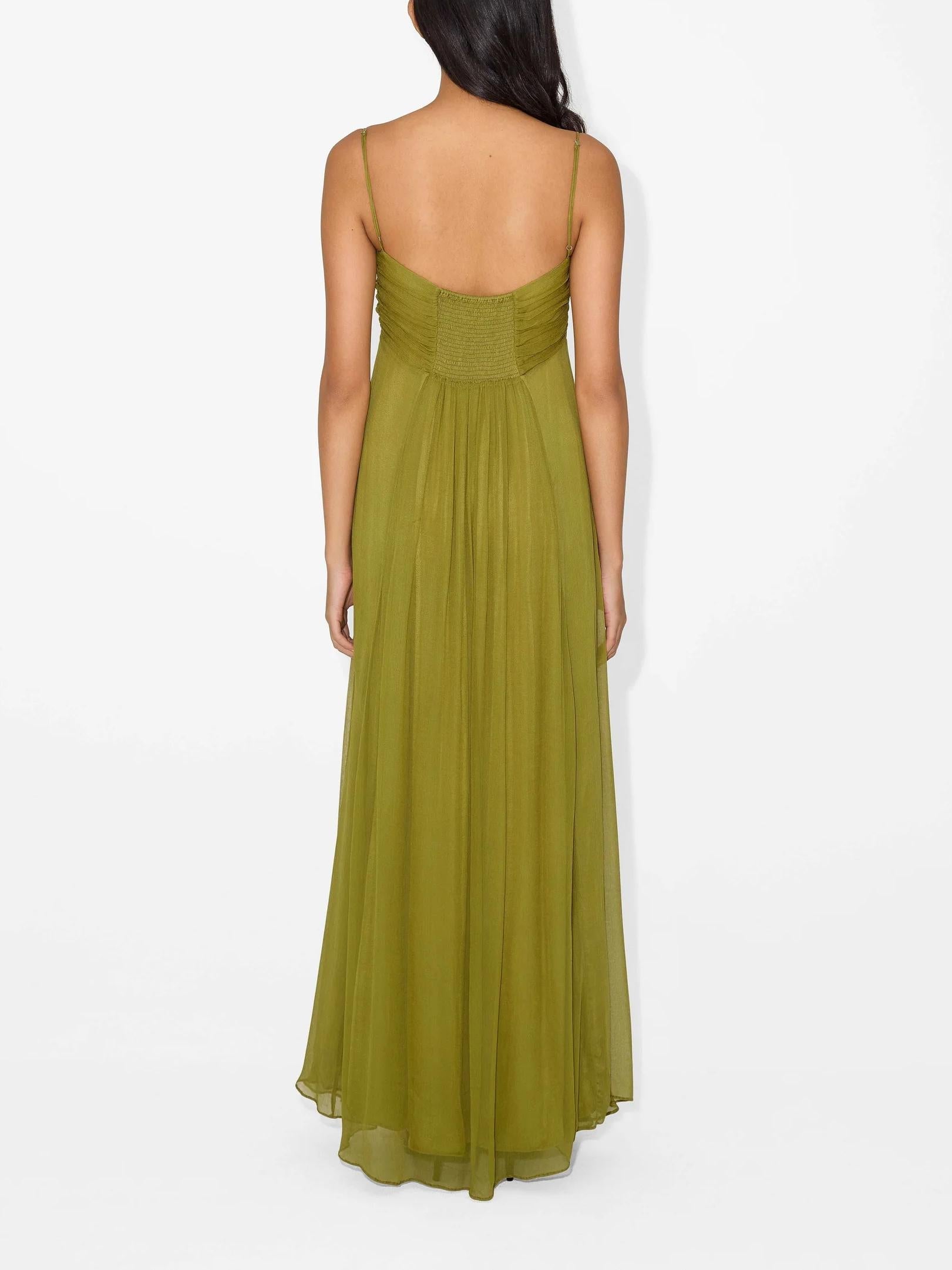 Flou Olive Morea Maxi Dress Newgew Dresses