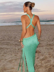 Holiday Reverie Knit Maxi Dress Newgew Dresses