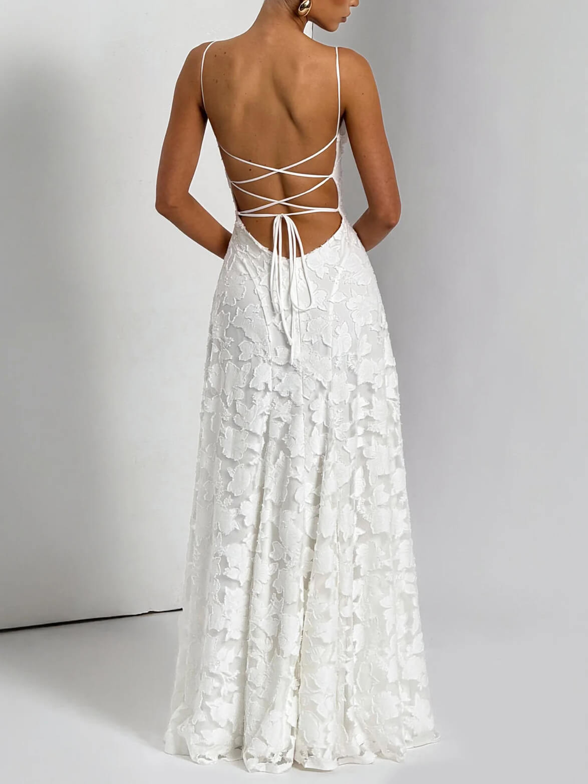 Jacquard Maxi Dress Newgew Dresses