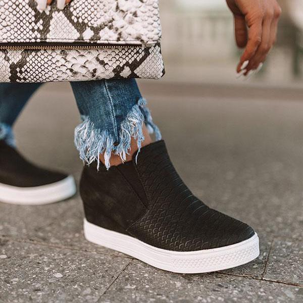 Daily Comfy Wedge Heel Sneakers NewGew