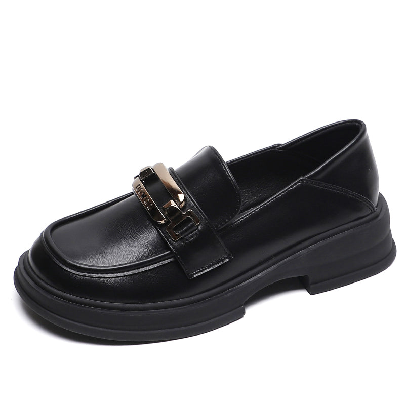 Women Minimalist Casual Soft Thick Soled Loafers Newgew Shoes