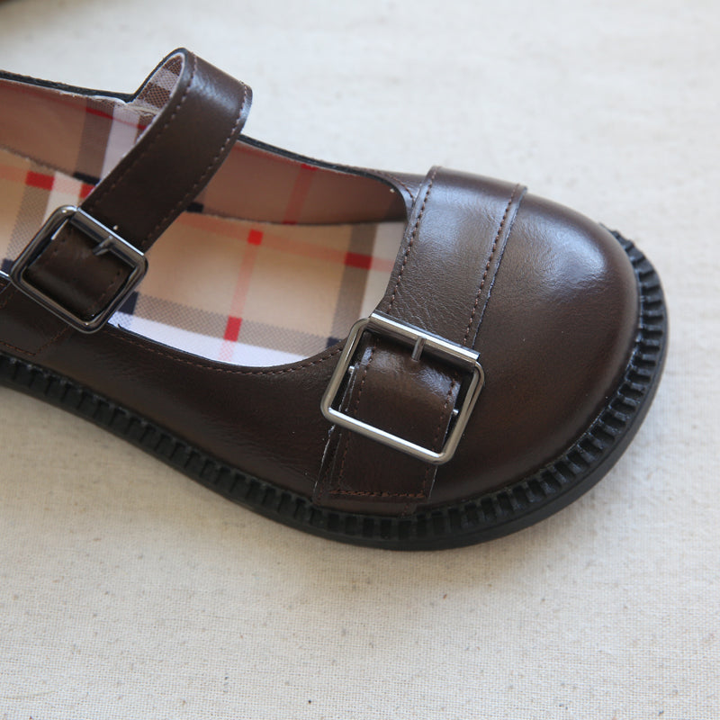 Women Retro School Style Casual Shoes Newgew Shoes