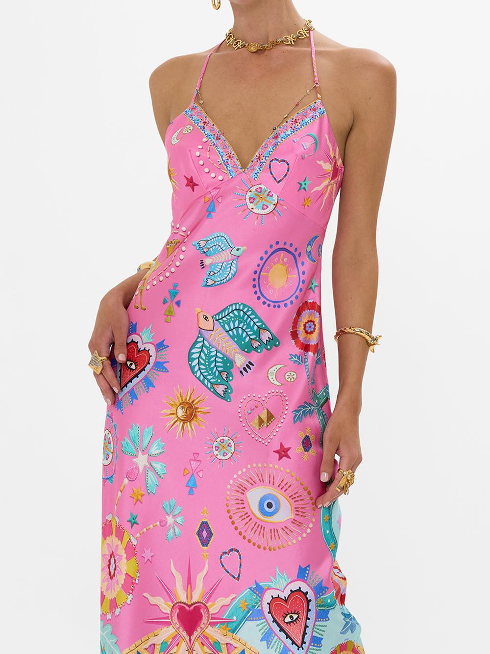 Chain Strap Maxi Dress Newgew Dresses