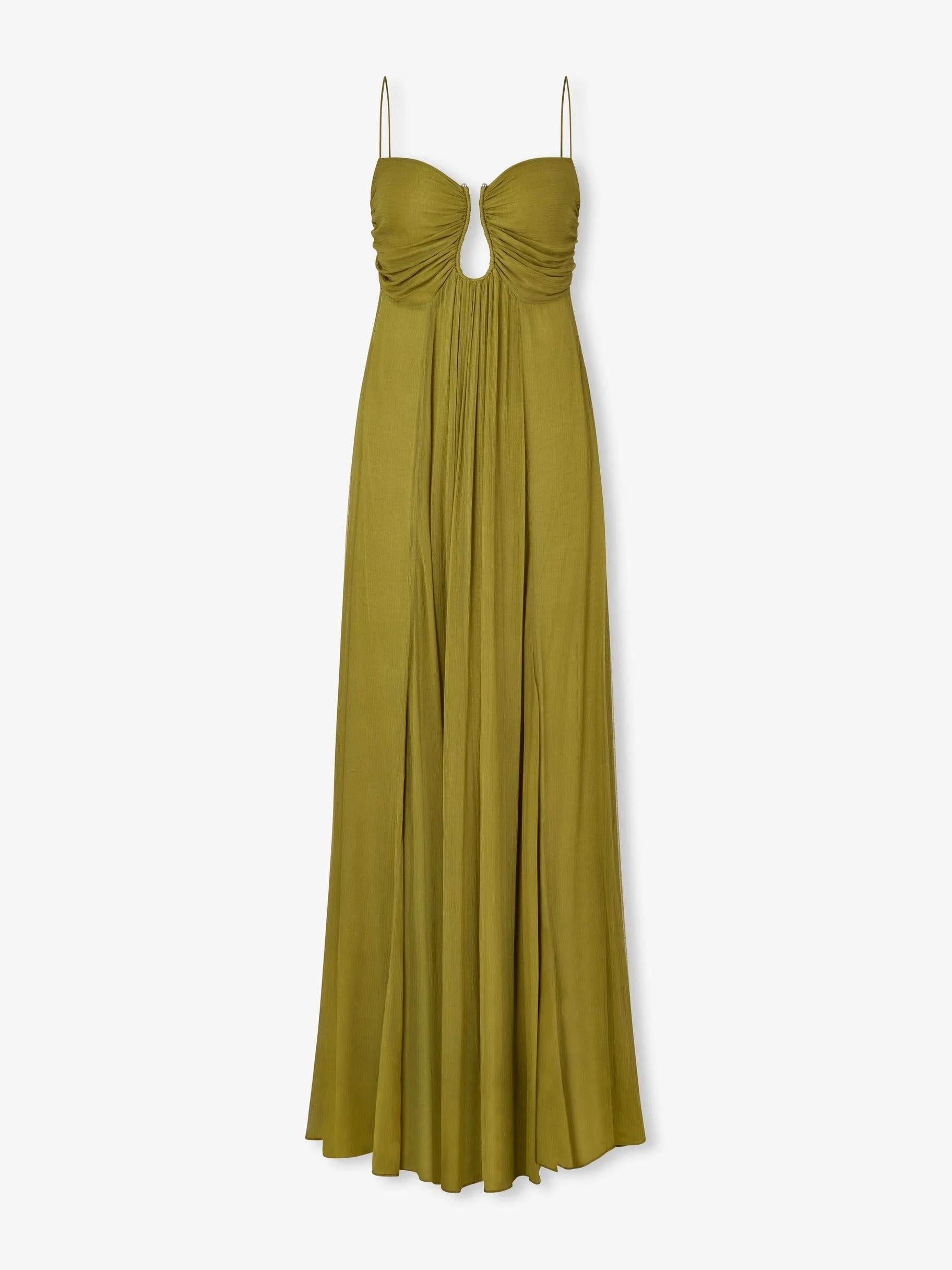 Flou Olive Morea Maxi Dress Newgew Dresses