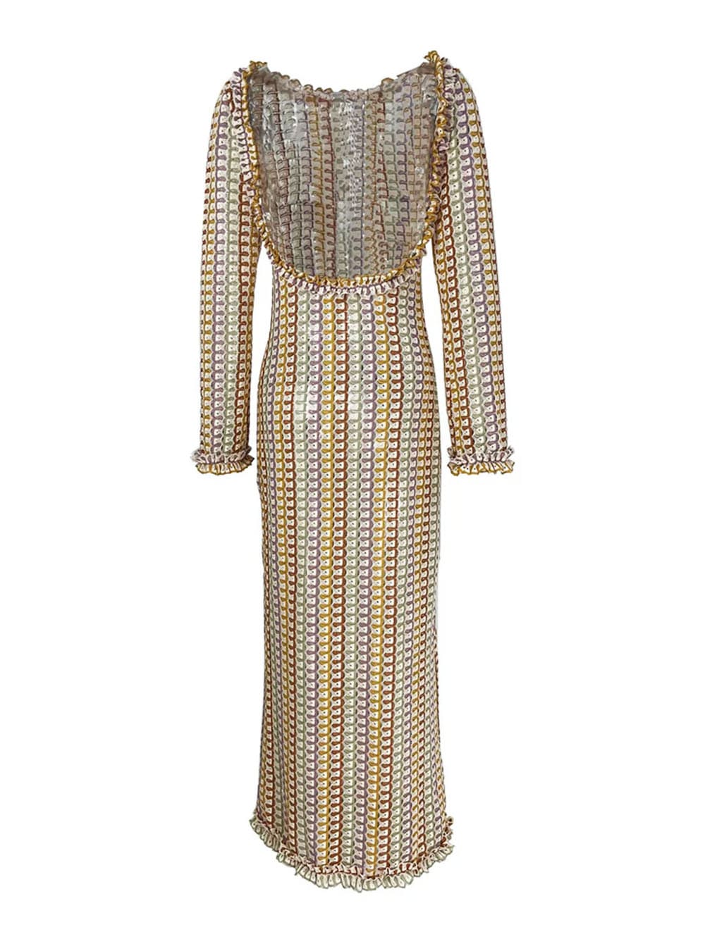 Maxi Dress Holiday Beach- Brown Newgew Dresses