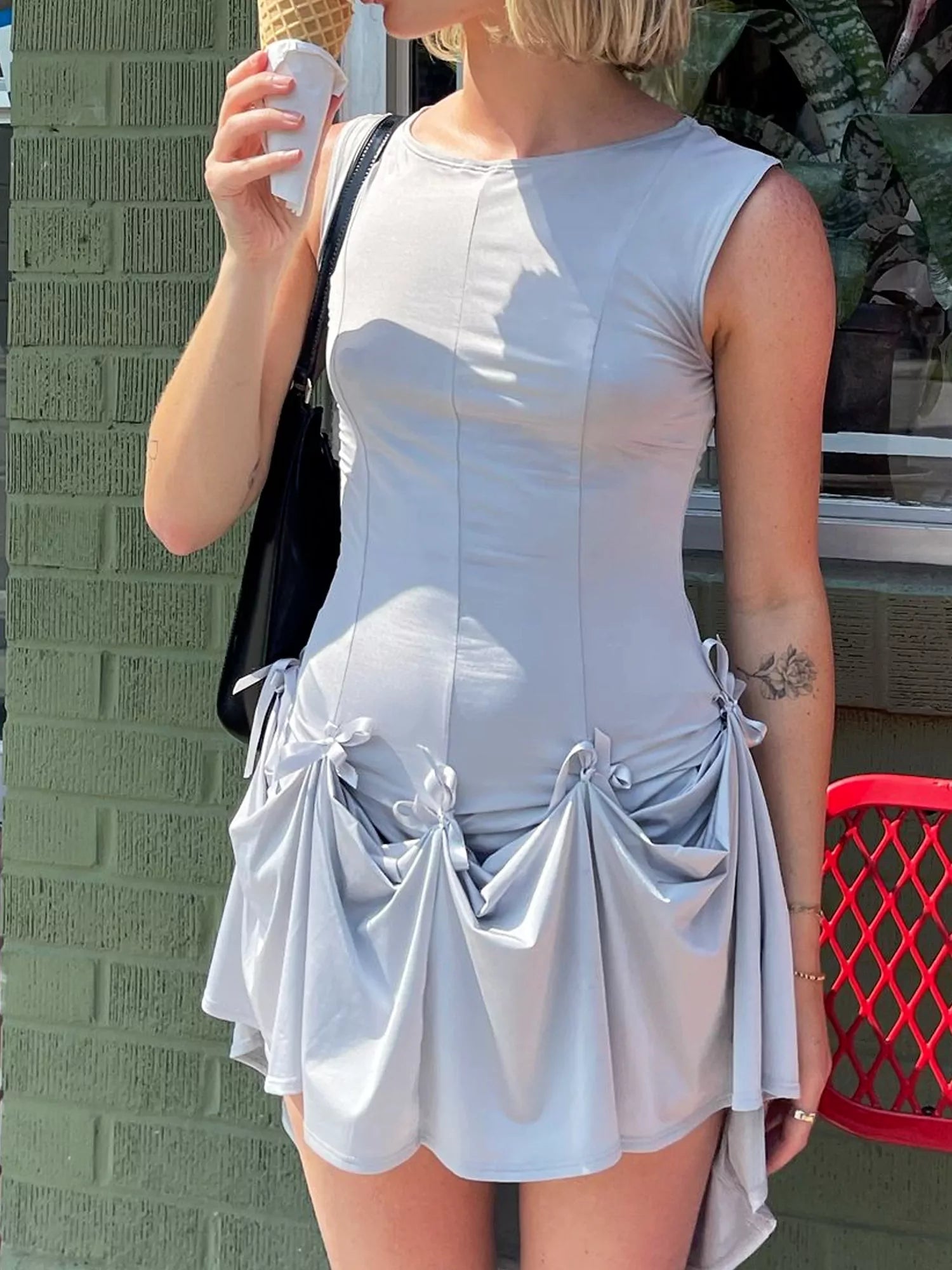Bow-Tie Convertible Dress Newgew Dresses
