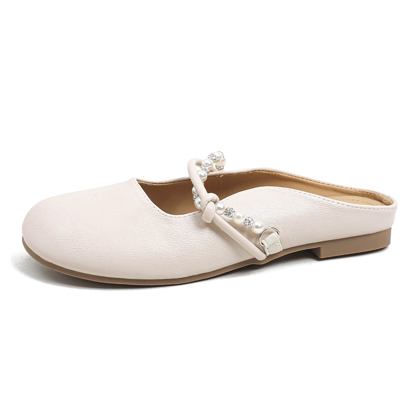 Women Soft Casual Minimalist Flat Mules Newgew Shoes