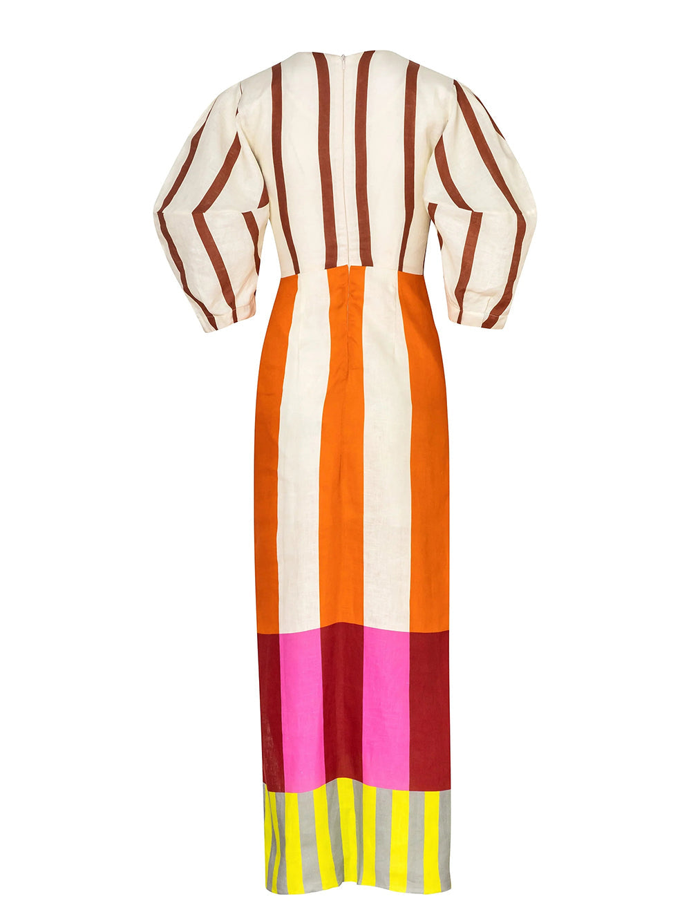 Gaia Puff Sleeve Maxi Dress Newgew Dresses