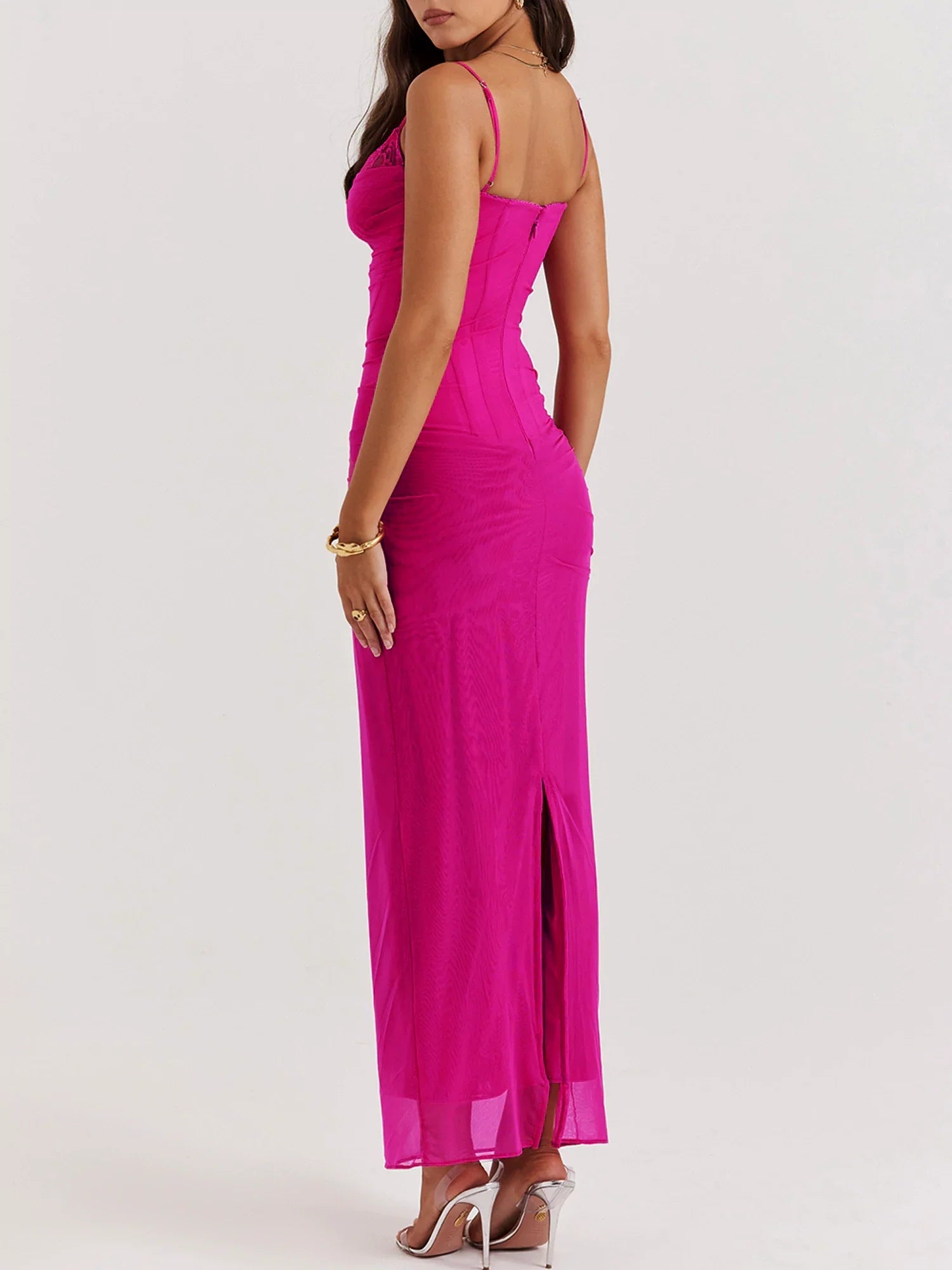 Maxi Dress Dreamscape - red Dream Newgew Dresses
