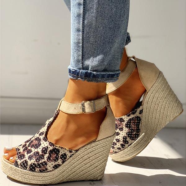 Women Summer Fish Mouth Wedge Sandals NewGew