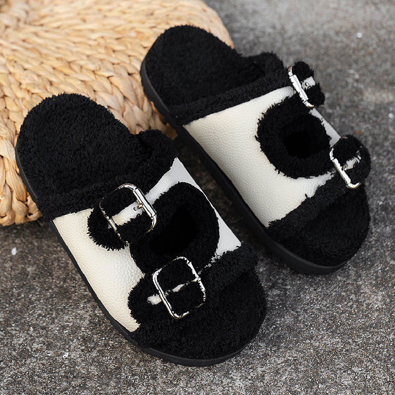 Casual Patchwork Round Comfortable Shoes NewGew