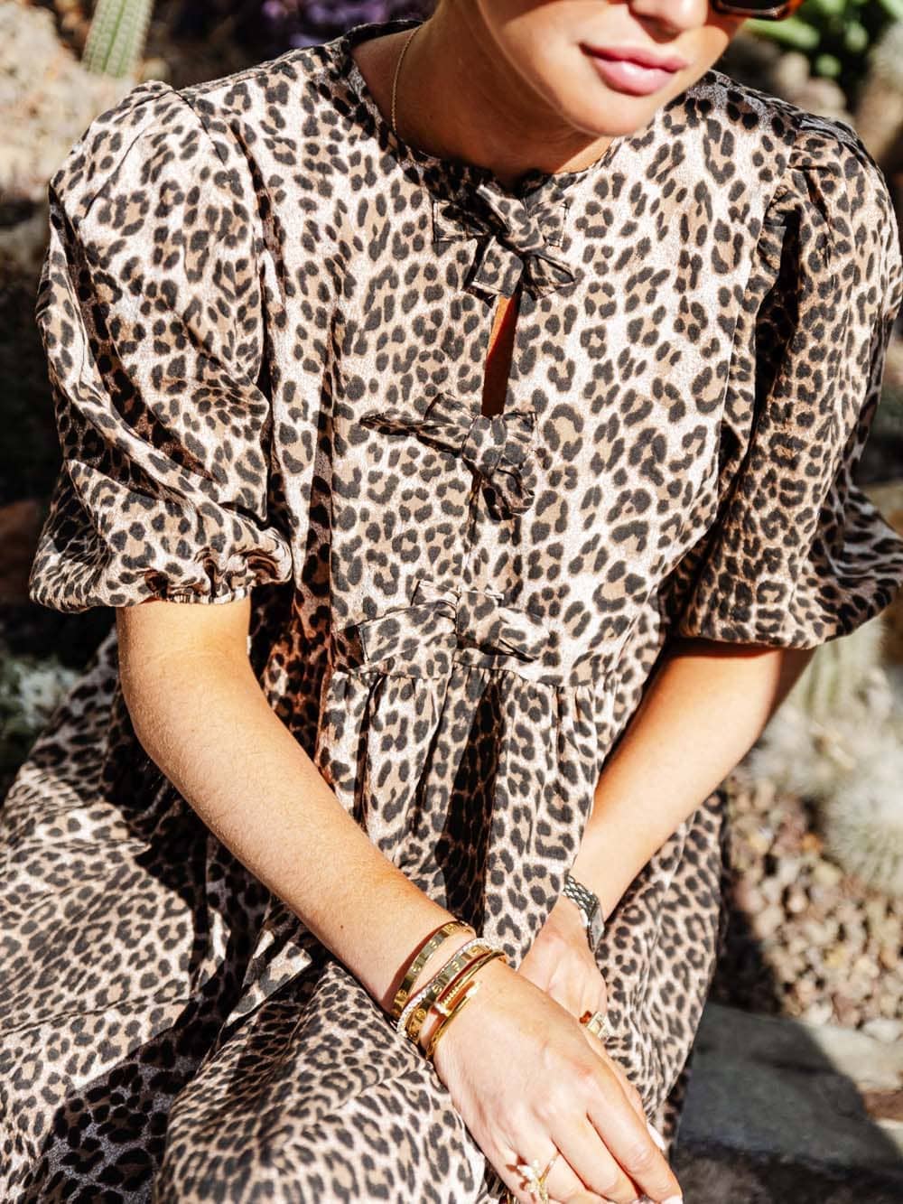 Freya Dress Leopard Newgew Dresses