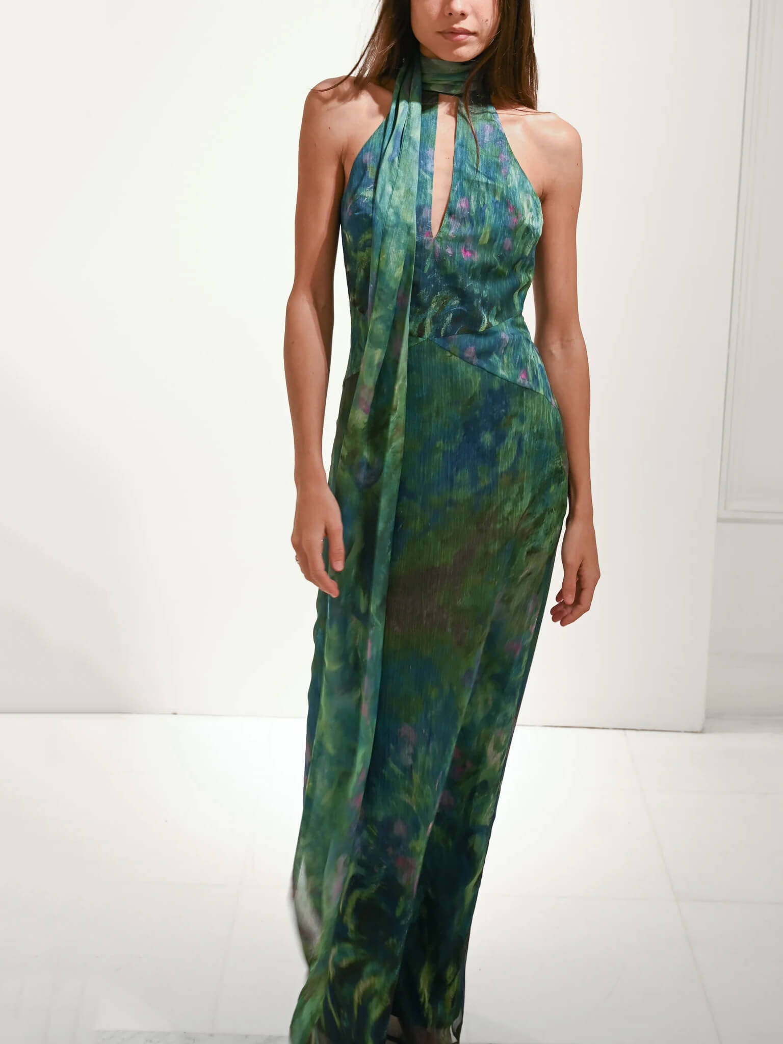 Monet maxi Dress - Irises Newgew Dresses
