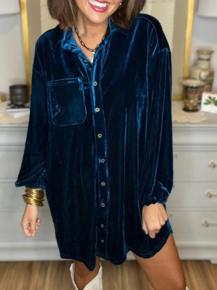 Casual Loose Shirt Dress Newgew Dresses