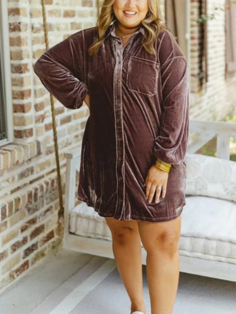 Casual Loose Shirt Dress Newgew Dresses