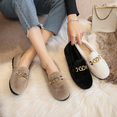 Women Fashion Winter Furred Casual Shoes Newgew Shoes