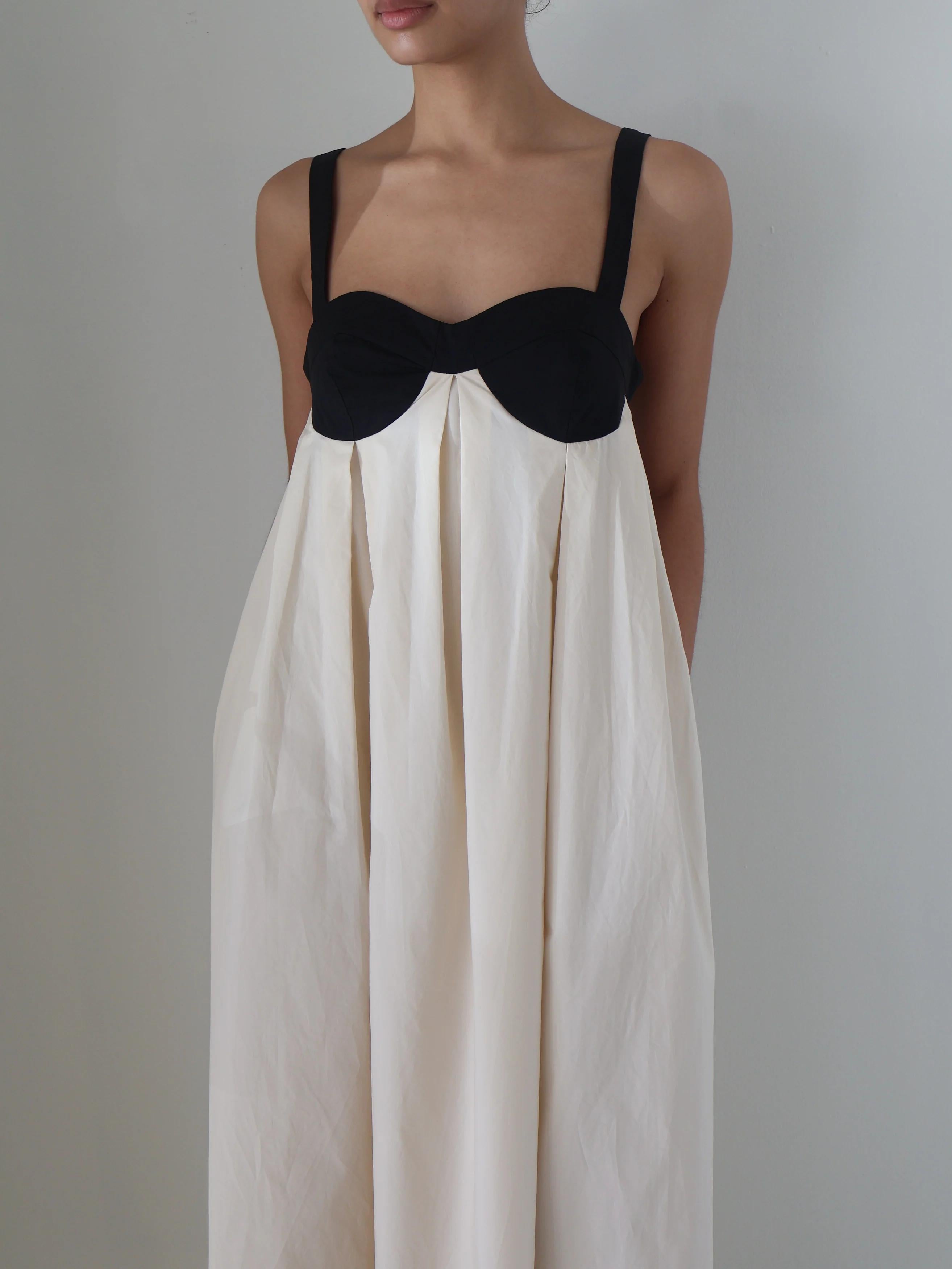 Amelia Cotton Pleat Maxi Dress Newgew Dresses