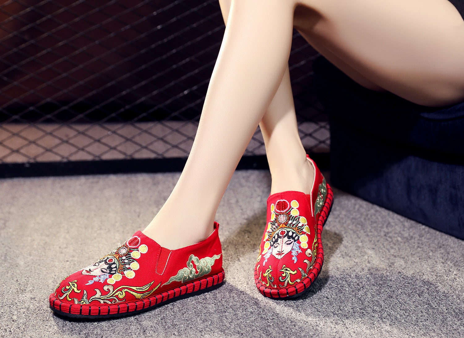 Women's & Men's Cotton Linen Strong Cloth Soles Leisure Small Canvas Shoes Newgew