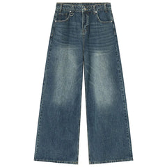 90's Wash Baggy Jeans Newgew