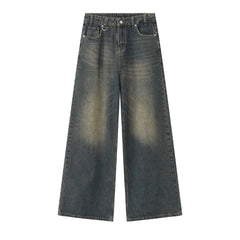 90's Wash Baggy Jeans Newgew