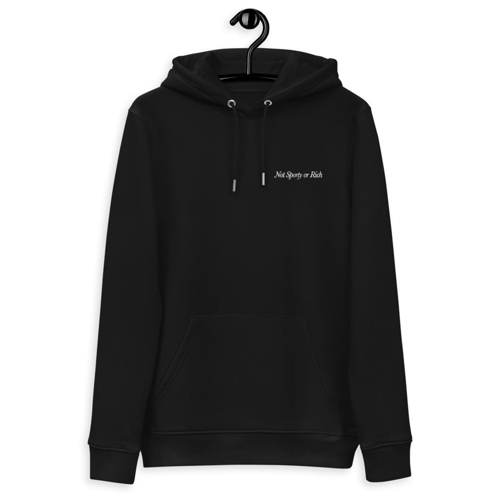 AFFICIAL 'Not Sporty or Rich' Premium Embroidered Hoodie Newgew